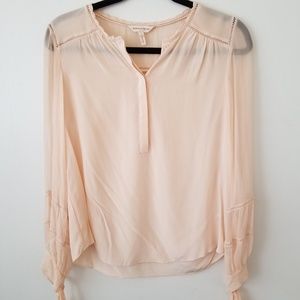 Rebecca Taylor Silk Longsleeve Top